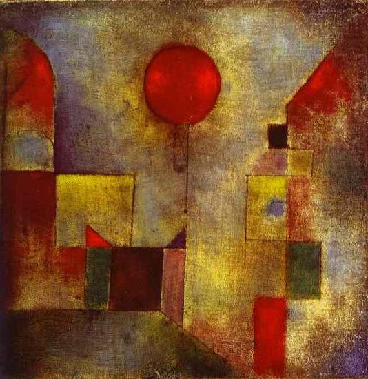 Paul Klee Red Balloon china oil painting image